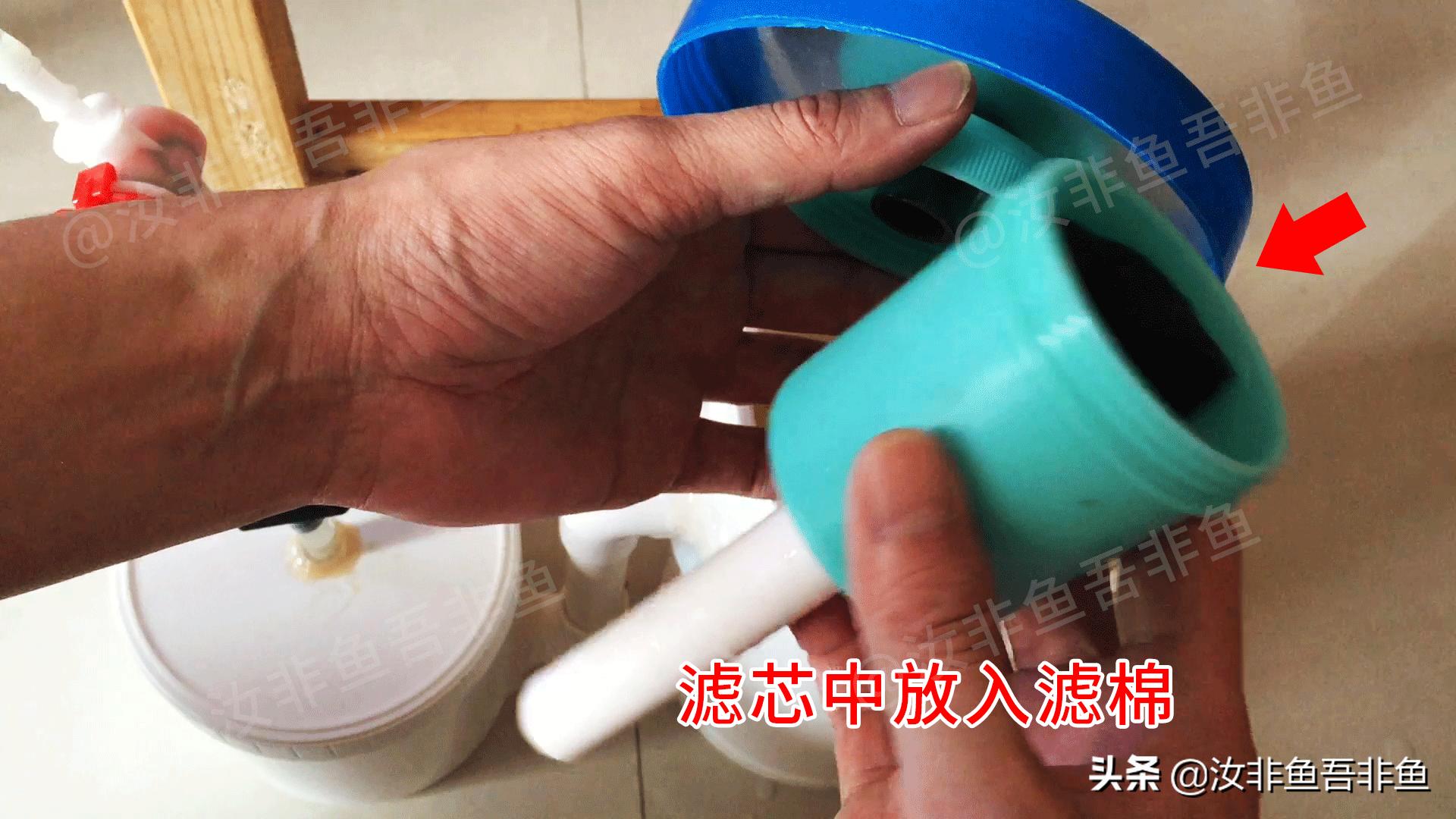 孔雀鱼鱼缸简易过滤器制作,鱼缸开缸过滤器制作方法