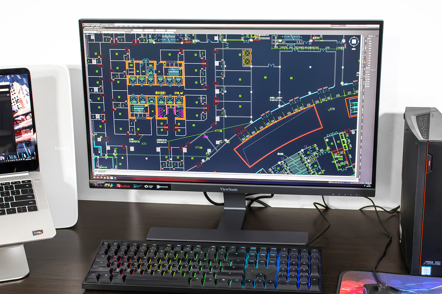 优派vx2771-4k-hd,优派vp2768a专业显示器评测
