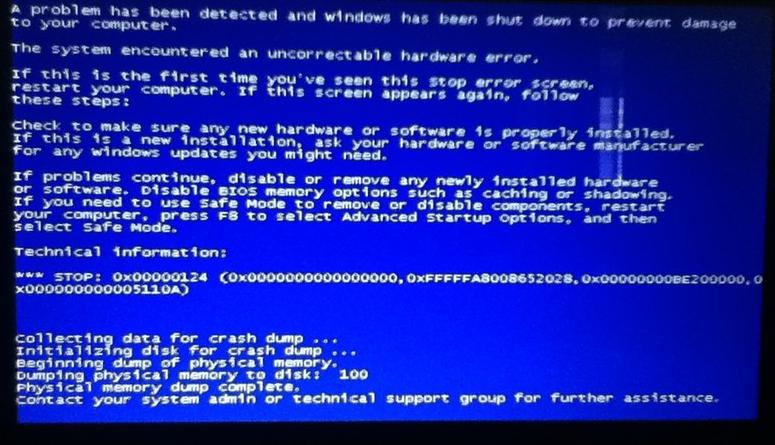电脑蓝屏代码0x000000f4解决方法,电脑蓝屏代码大全及解决方法