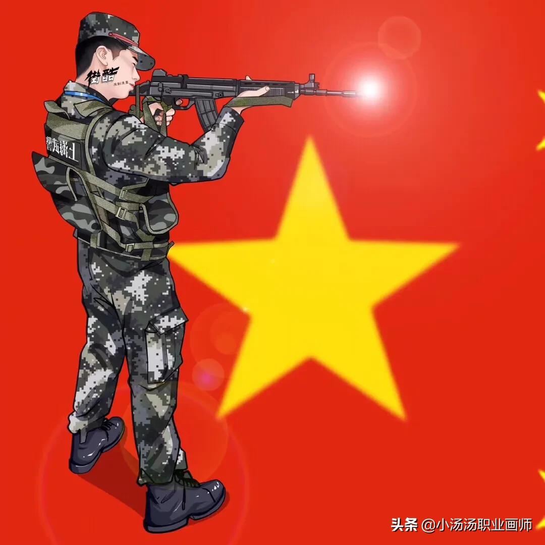 适合军人的微信头像图片,军人微信头像霸气冷酷