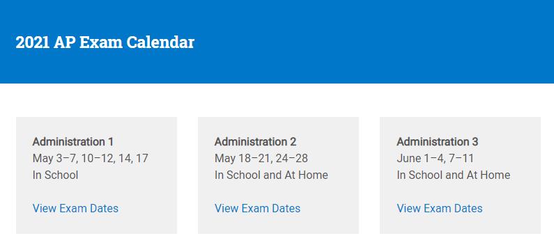 更新了2021年ap考试信息汇总,ap考试安排汇总2023