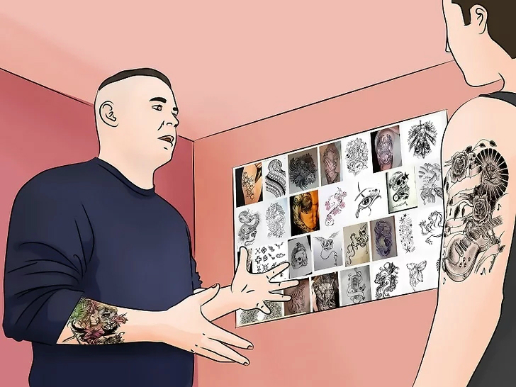 怎么护理洗纹身后的疤,如何保养刚纹的纹身