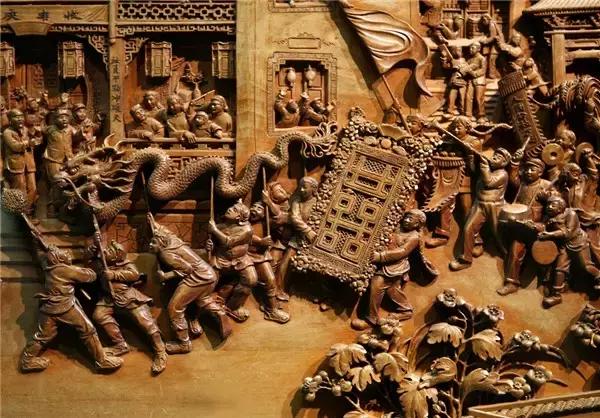 世界顶级东阳木雕图片大全,中华瑰宝东阳木雕富贵华丽