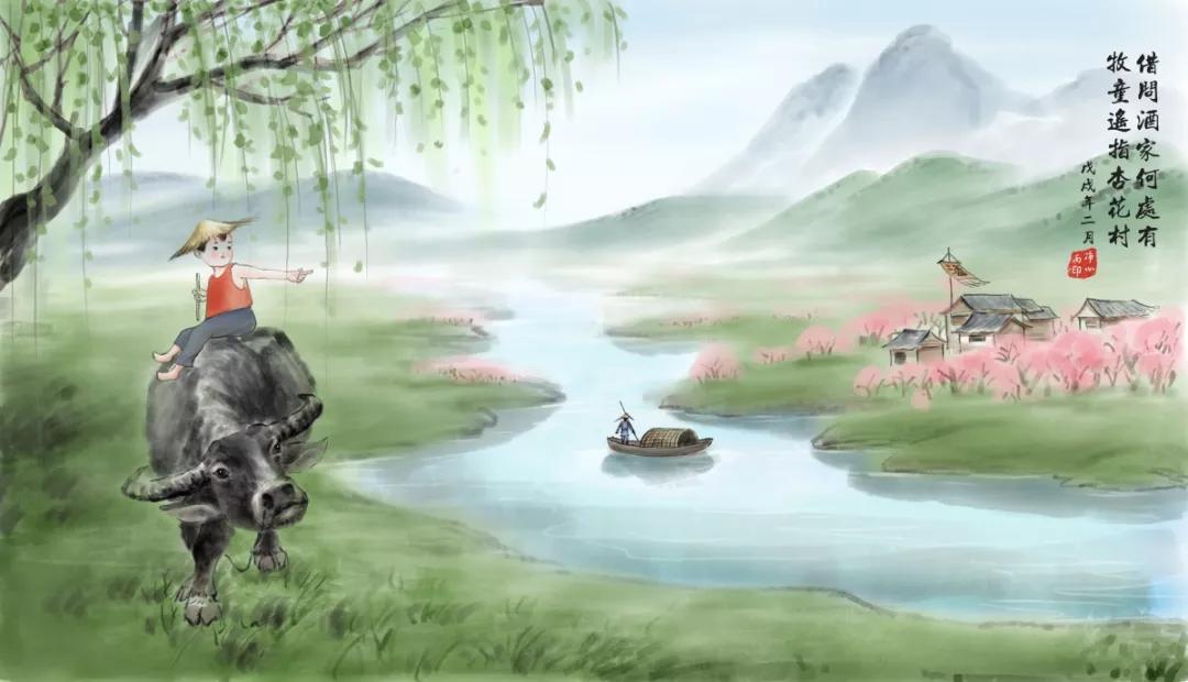 清明节文学常识手抄报内容,清明节的来历习俗诗歌手抄报