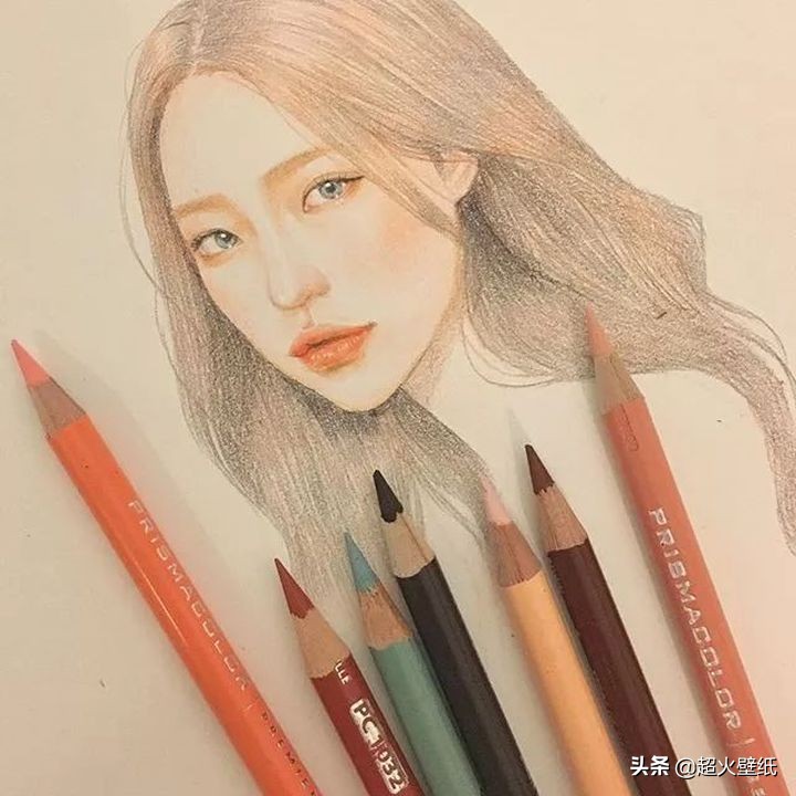 韩国高颜值小姐姐学了6年的绘画,却治愈了全网18万粉丝