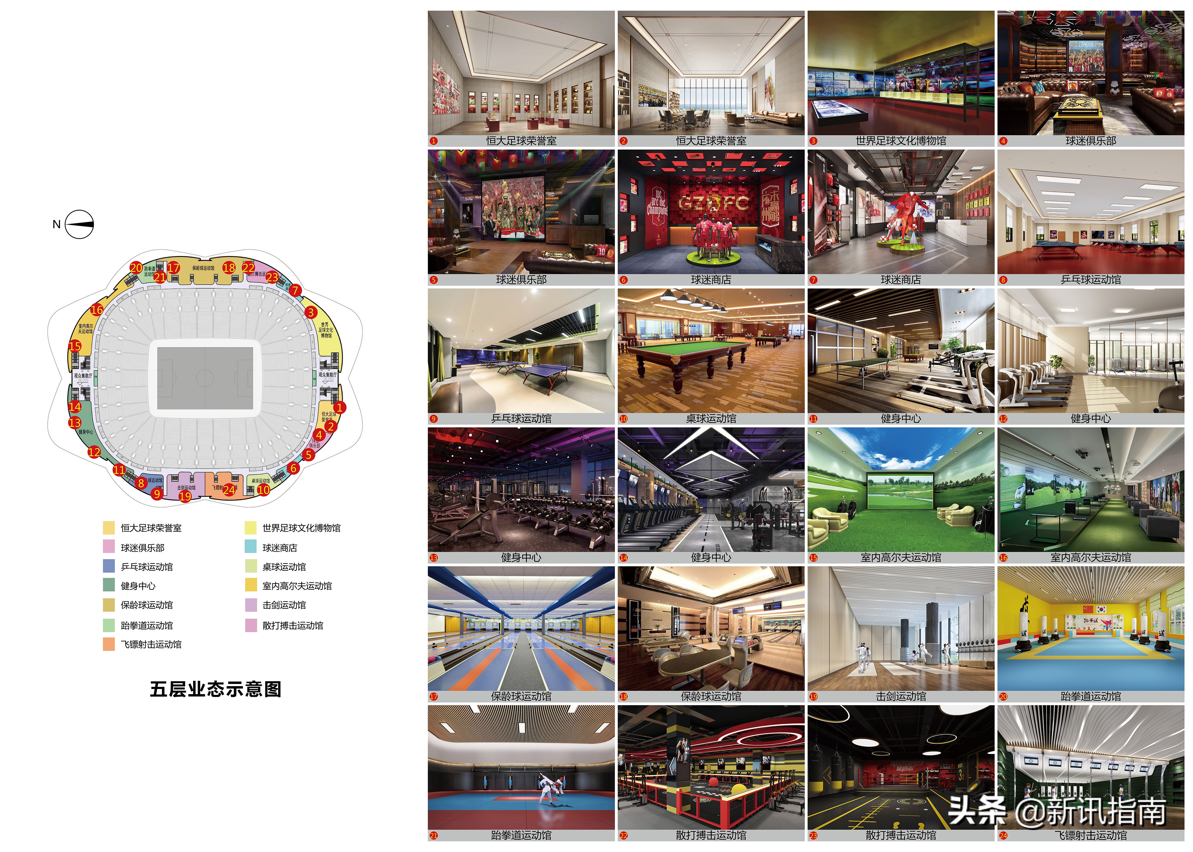 广州恒大足球场莲花造型被玩坏,恒大最惊艳的足球场