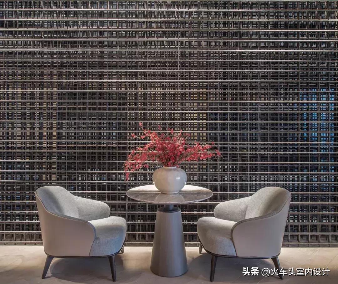 仿古夯土墙效果图大全,现代夯土墙建造的别墅