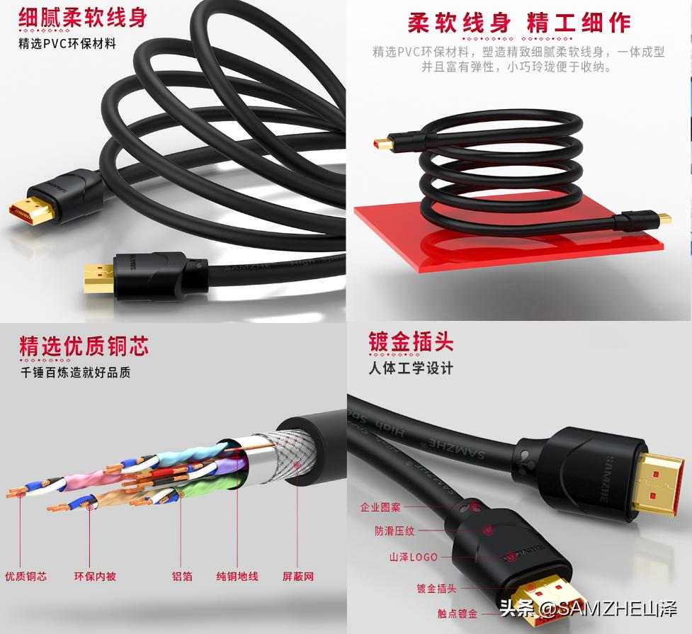 想用一根视频线连接电视、投影、游戏机......可以吗？