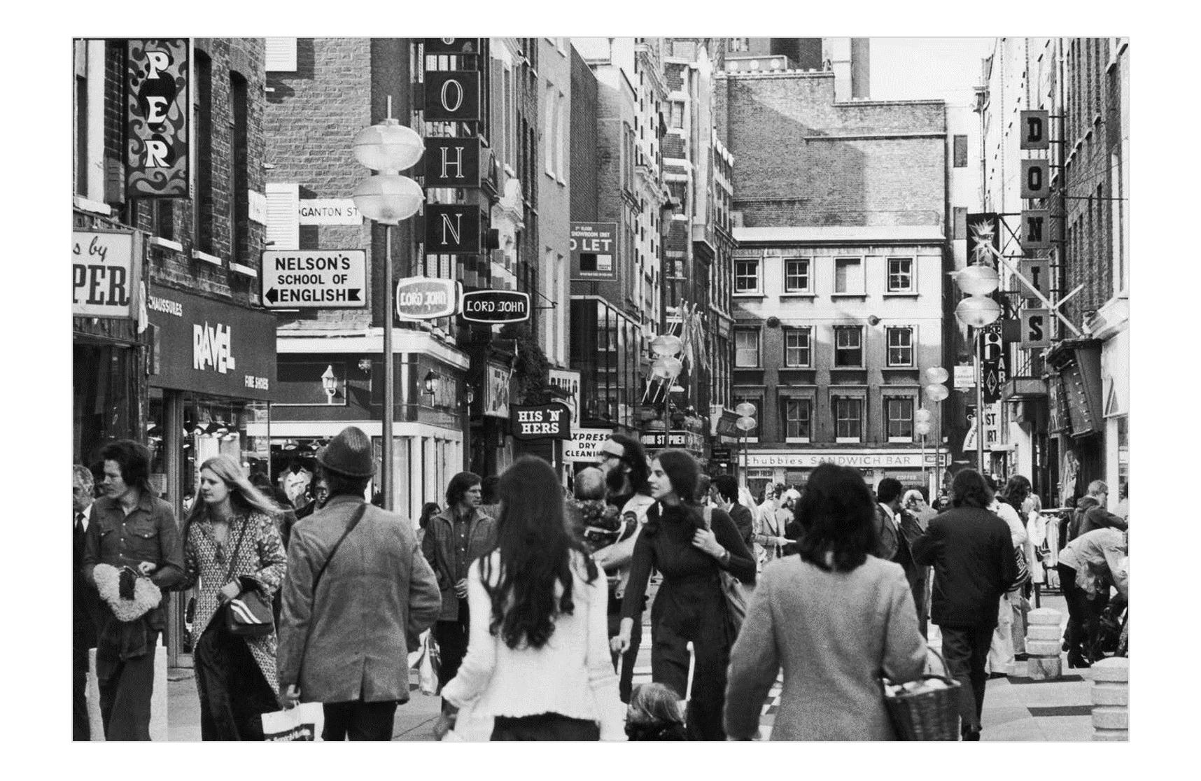 伦敦60年代时尚,英国的时尚中心在哪里