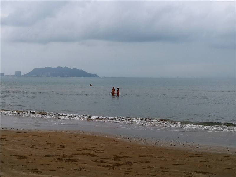 海南兰海美丽新海岸,海南8月风景
