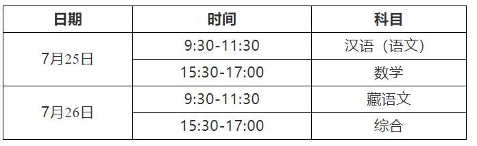 2020年*藏西**自治区内地*藏西**初中班（校）招生规定