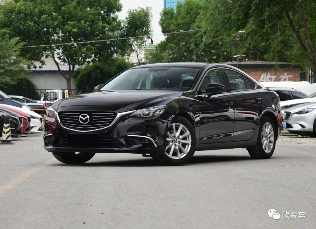 马自达阿特兹改装外观全过程,2018款马自达阿特兹改装