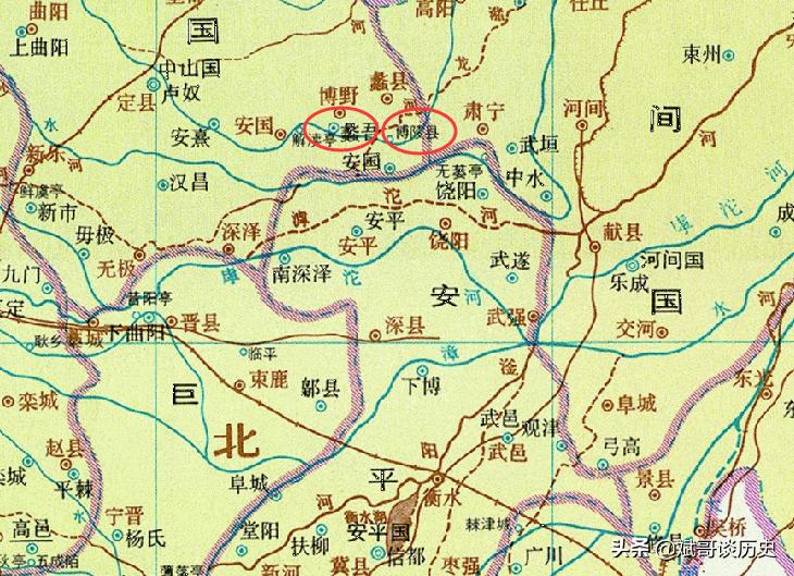 安平博陵的来历,安平为什么叫博陵