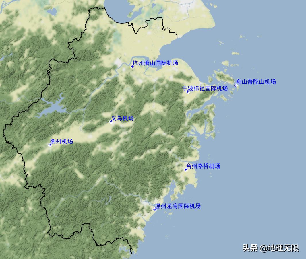 浙江省民用机场有几个,浙江省军民合用机场有哪些