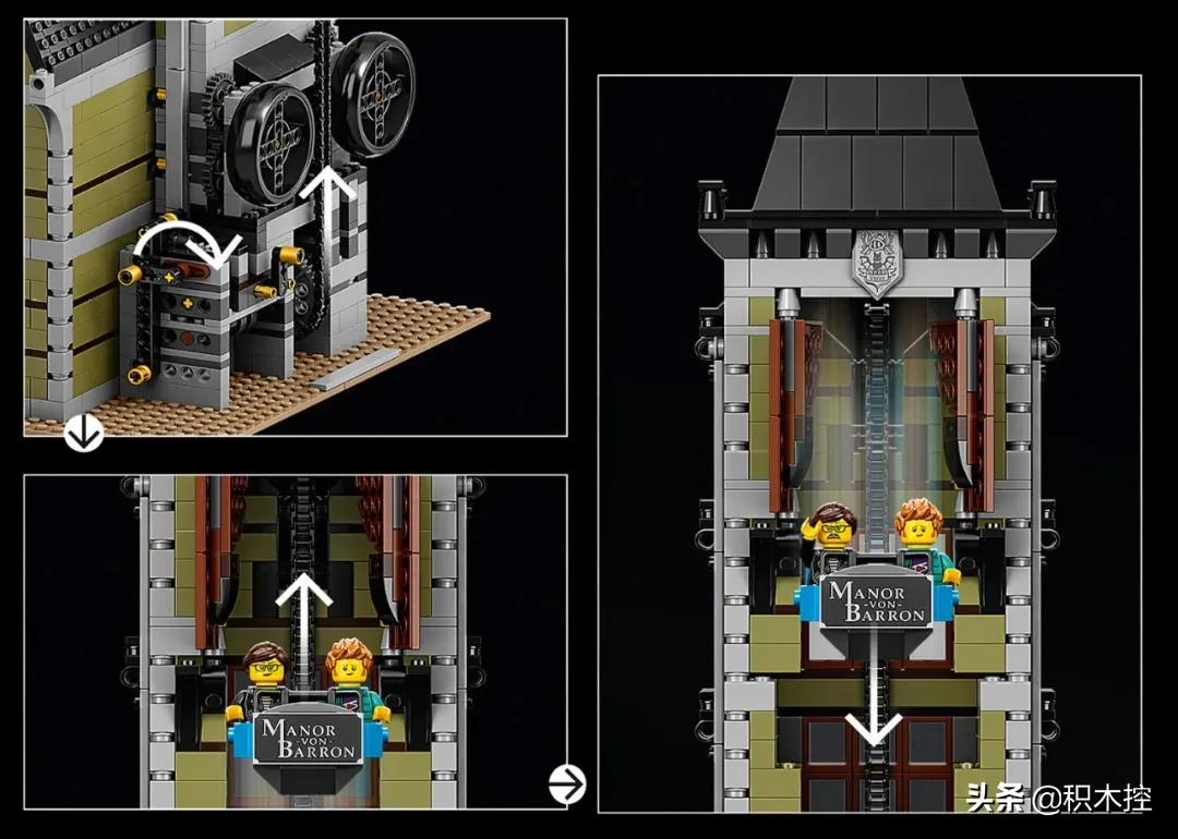 用超大乐高做超大鬼屋是什么体验,真实恐怖乐高游乐场