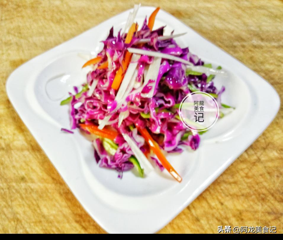 紫甘蓝的正宗做法大全,紫甘蓝的家常做法简单又好吃