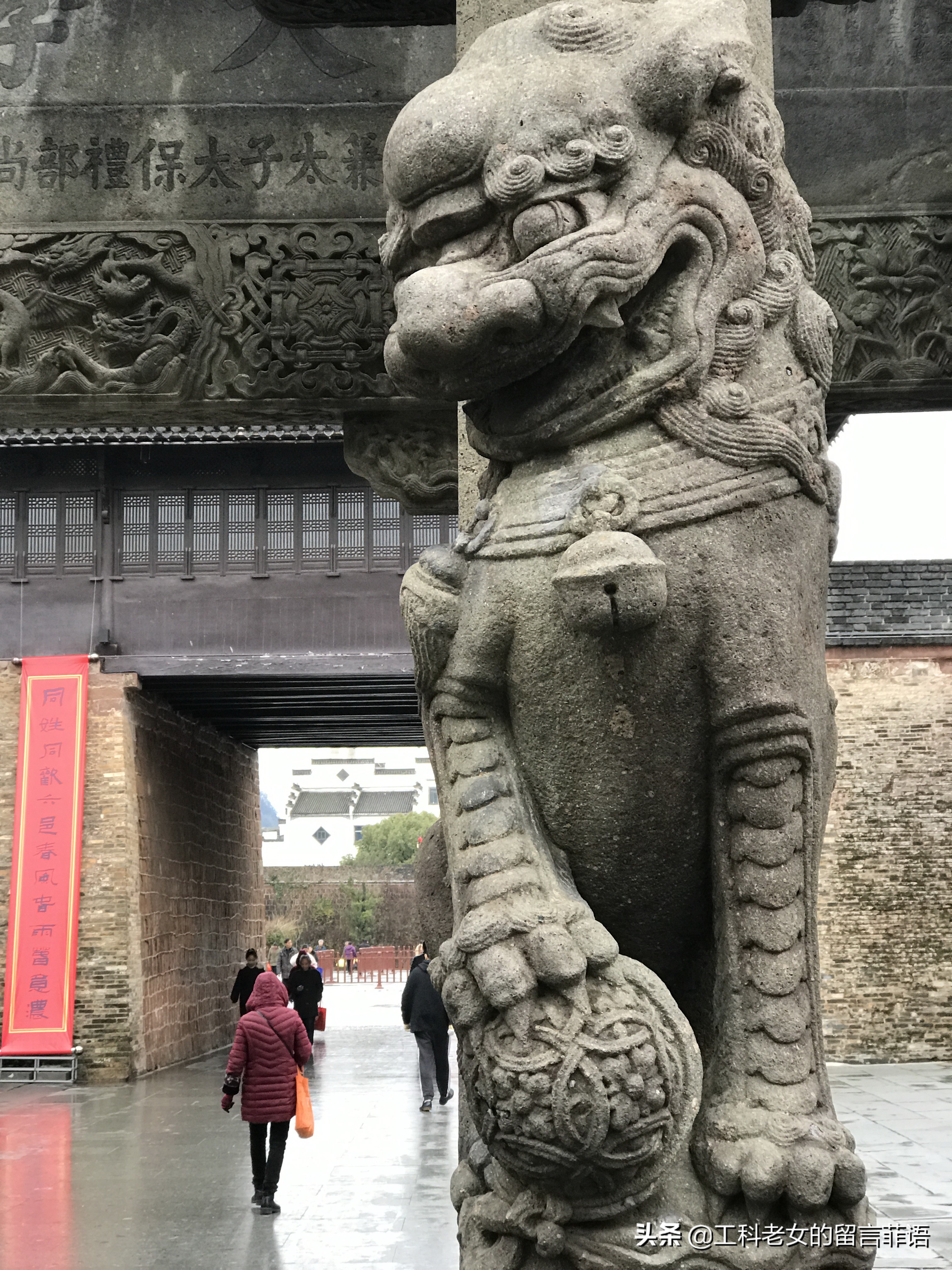 古徽州最古老的牌坊,徽州古城世科牌坊