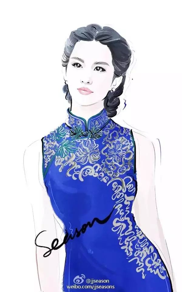 精美水墨插画,那些浪漫的水墨画插画