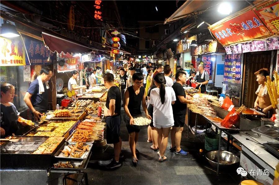 中山路步行街青岛改造完成,栈桥中山路视频