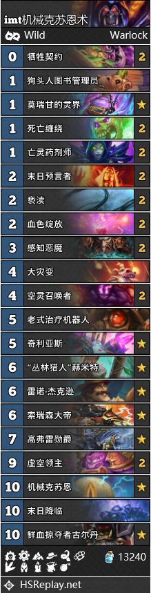 《炉石传说》最前线：雾都战队的狂野月报——混乱之治