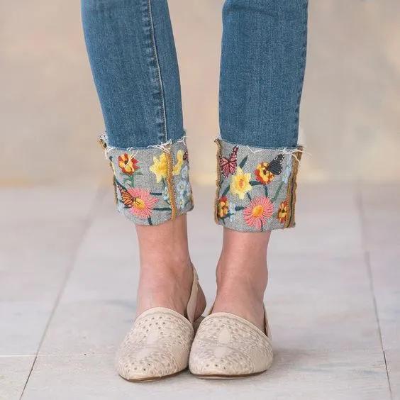 牛仔裤不合穿怎么改,牛仔裤不要了怎么改收纳