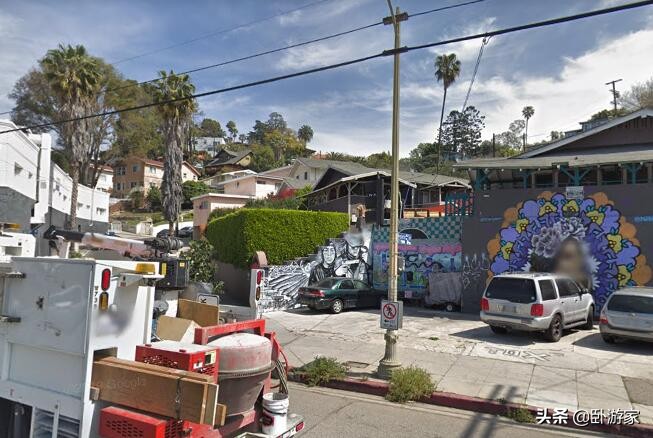 好莱坞星光大道是怎么回事,好莱坞星光大道鸟瞰