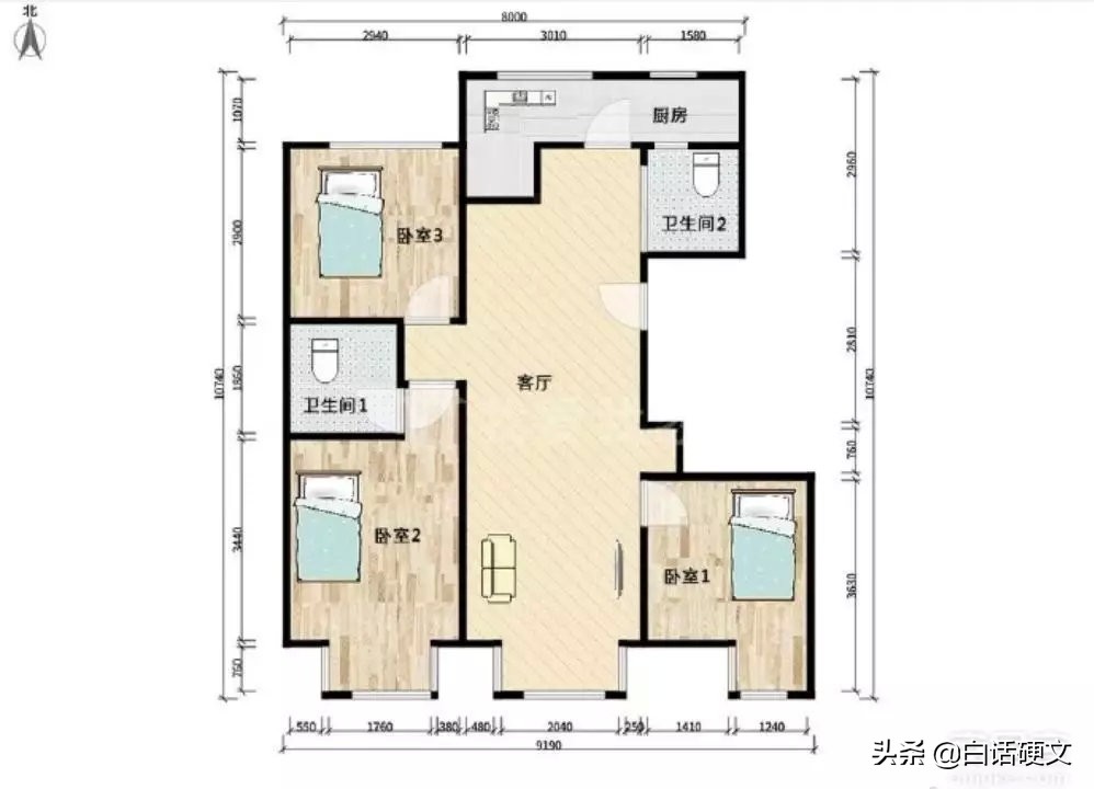 两区交界的指示牌,两个区的交界处定位