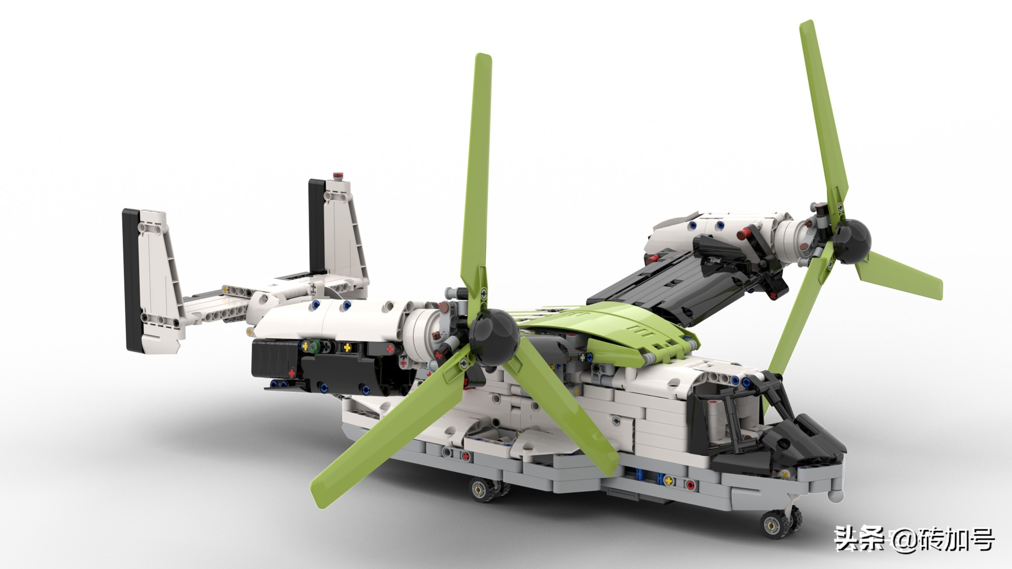 乐高双鹰61054测评,乐高42113鱼鹰运输机