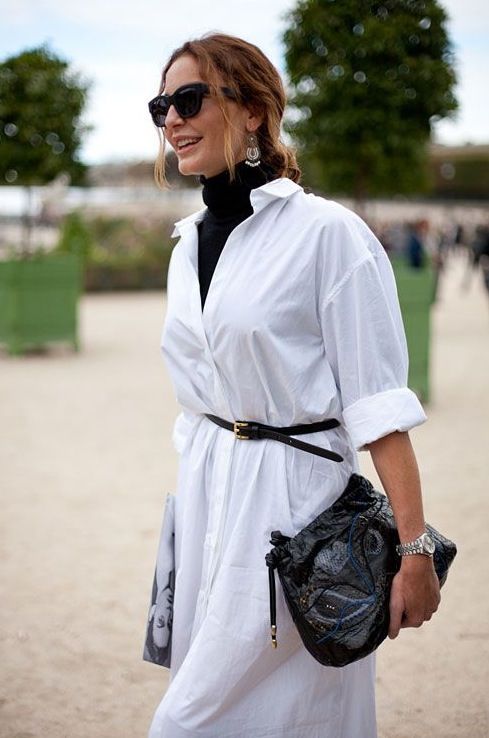 衬衣秋冬的3个穿法，点亮旧衣橱的新意，可暖可都市的职业时髦风