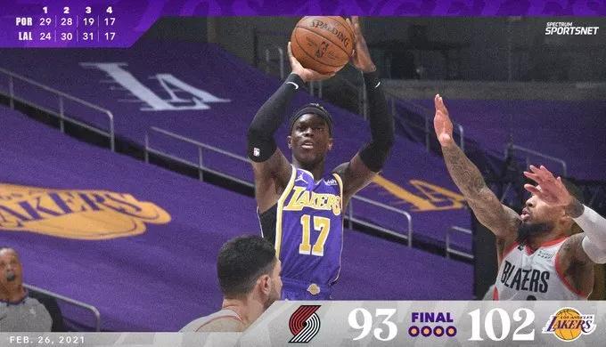 湖人小黑最新比赛,小黑复出湖人赢球