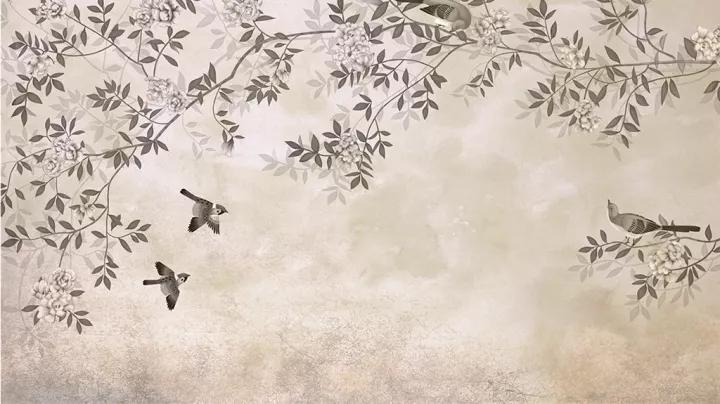 工笔画花鸟画白描技法,工笔画技法基础常用线描技法