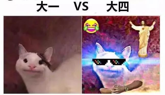 过于真实！大一和大四的区别，你被内涵到了吗？