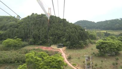 天桥沟玻璃栈道一日游,芙蓉山风景区玻璃滑道