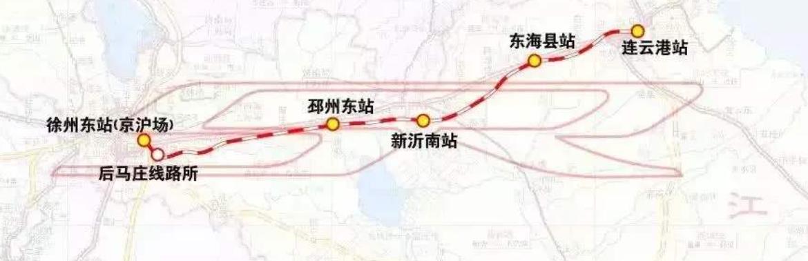 连云港每个县都有高铁站,连云港市有高铁