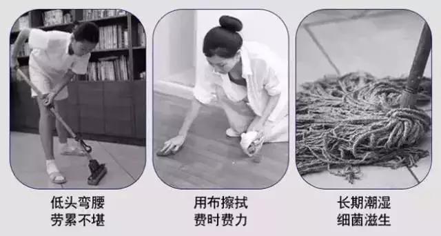 方便易清洗的拖把,免手洗拖把简直太方便了