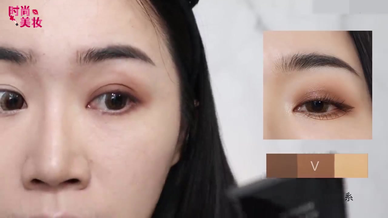 「美妆教程」自然立体的小烟熏妆，美妆黄金段位选手的炼成记