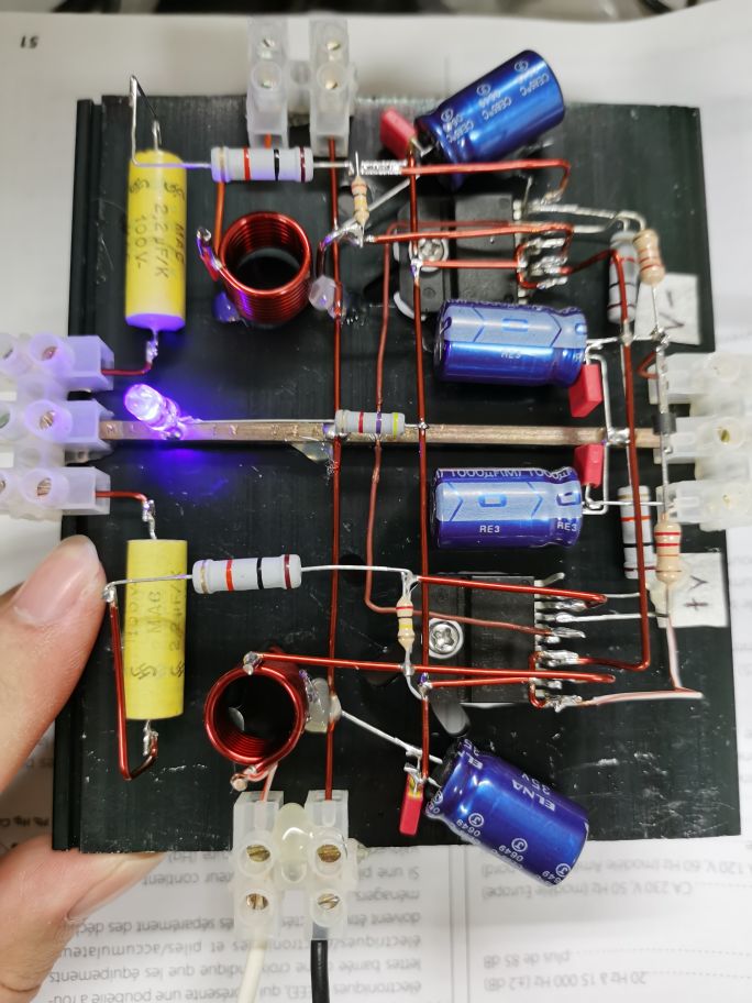 lm3886搭棚式功放零件,lm3886搭棚式功放过程