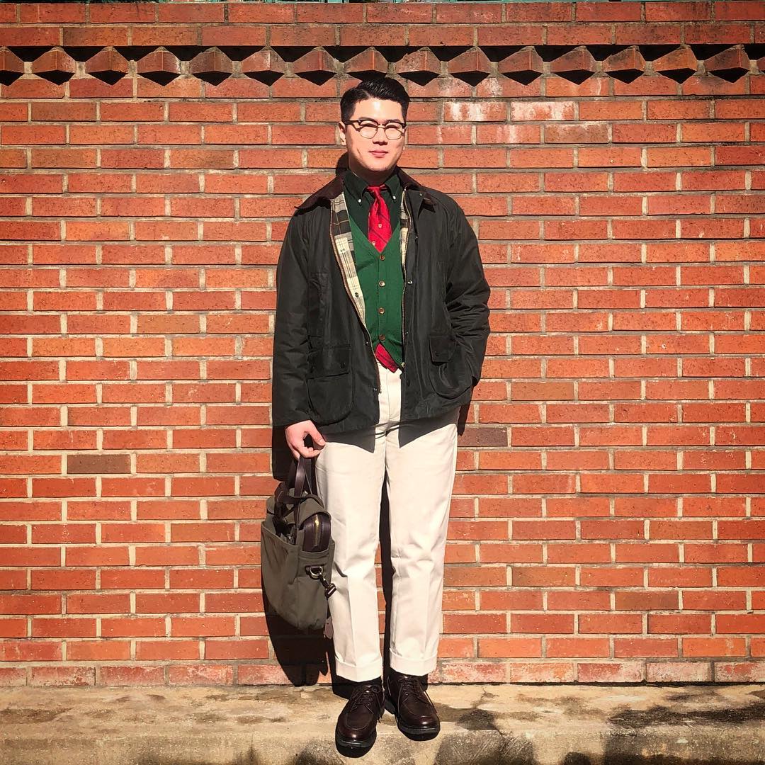 barbour是什么风格穿搭,barbour亚洲款