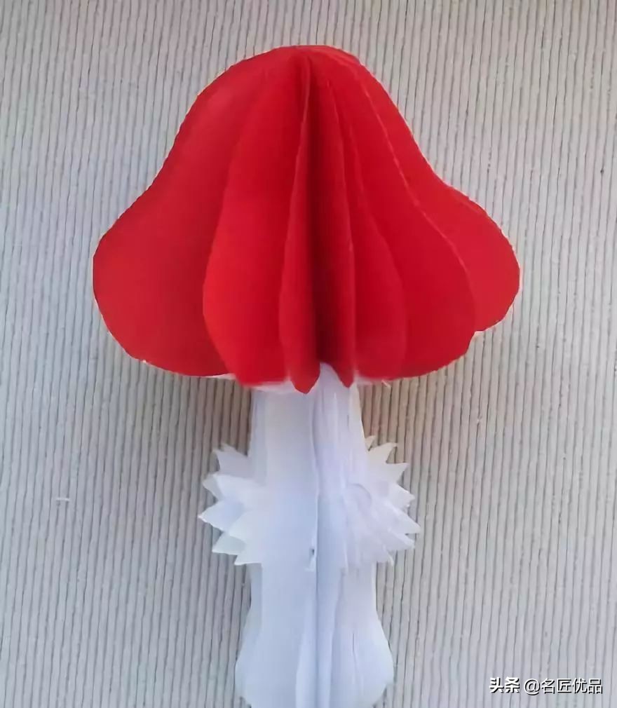 蘑菇亲子游乐场,手工制作幼儿园简单手工蘑菇