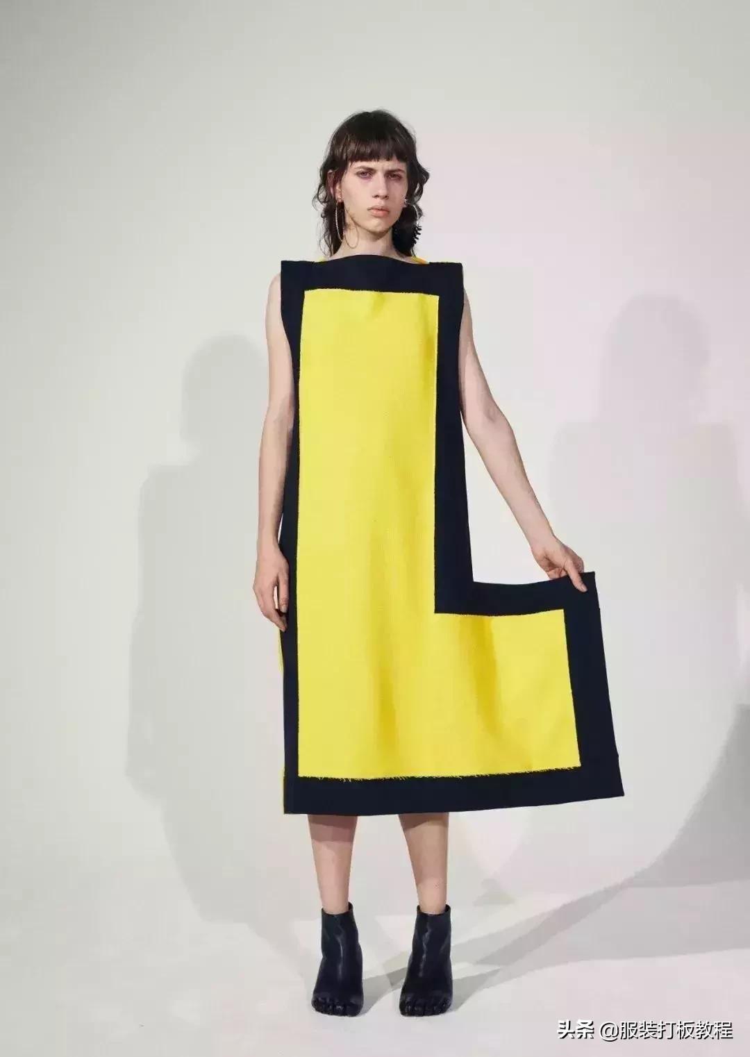 廓形在服装设计中的作用和意义,服装廓形设计