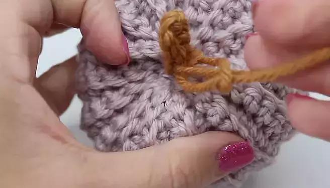 中号南瓜的钩织全教程,各种小南瓜钩织教程