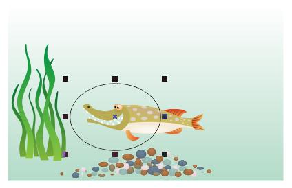 cdr鱼眼特效字教程,cdr怎么做鱼眼效果