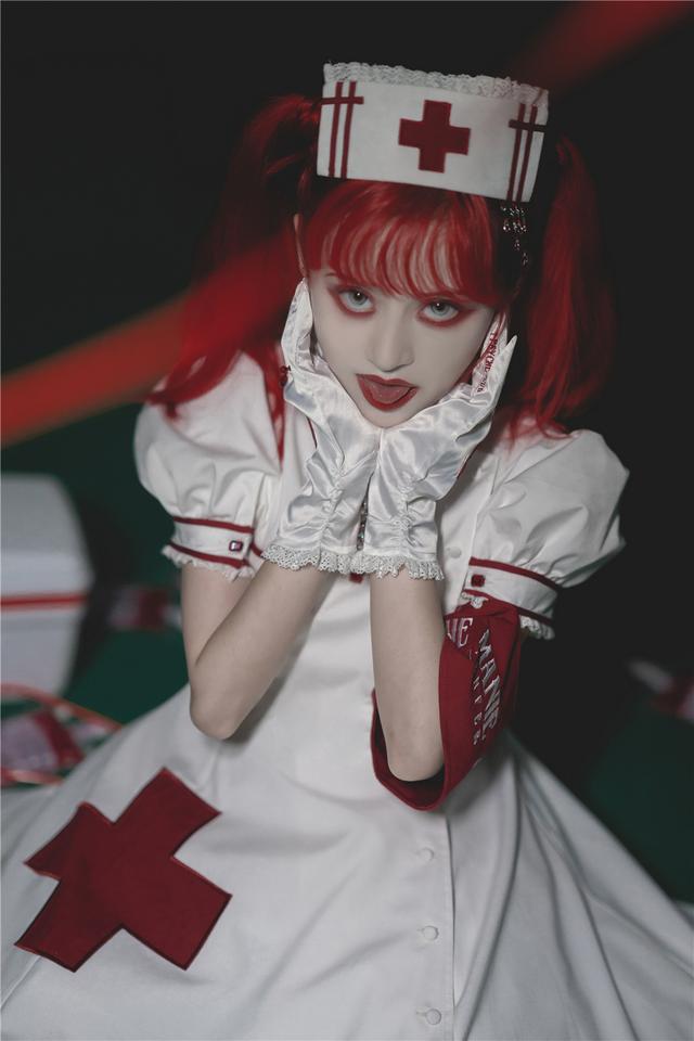 洛丽塔洋装小风格,洛丽塔夏季裙哥特萝莉风