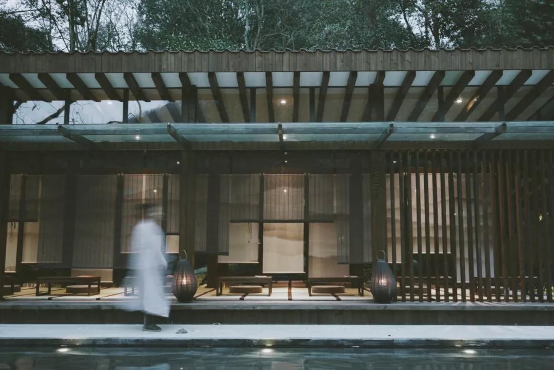 森林秘境的温泉,森林里野奢温泉度假酒店下午茶