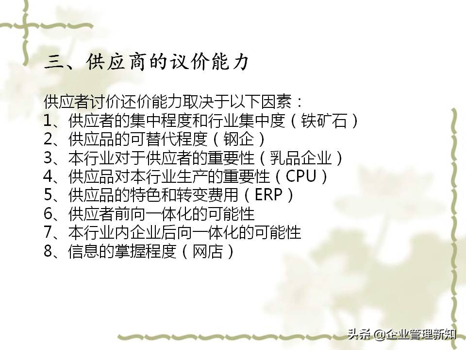 用波特五力模型分析一个行业,波特五力竞争模型什么意思