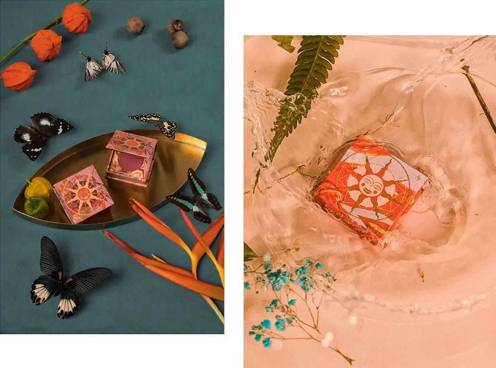 适合秋冬的橘朵腮红,2019秋冬三色倩碧小雏菊腮红