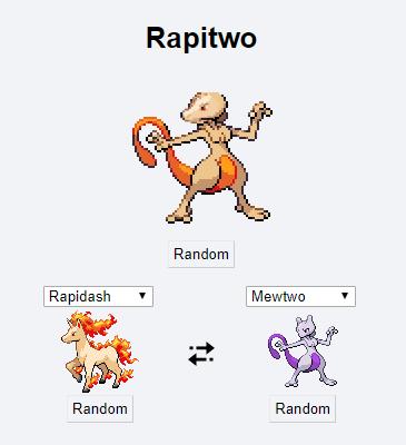 融合宝可梦合集,融合宝可梦