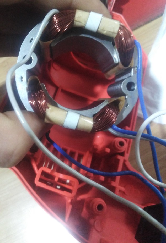 手电钻内部构造,手电钻的各组成部分图片