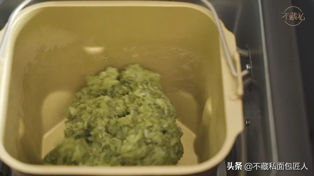 冷藏2天不变硬,柔软到拉丝的绿宝石青团外皮怎么做?