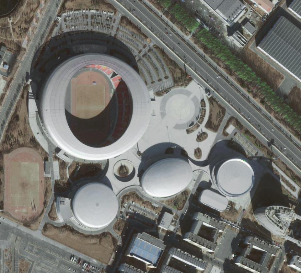 新体育馆设计效果图,造型奇特的体育场